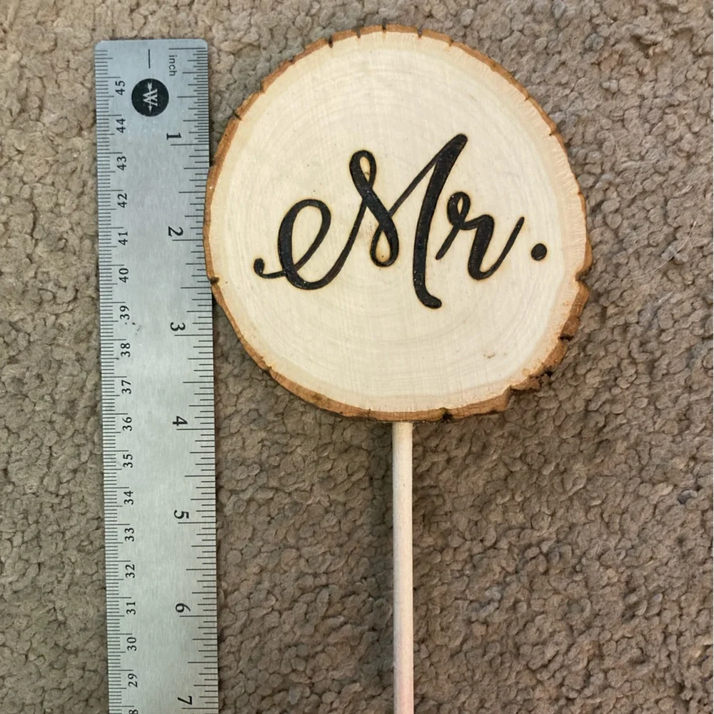 Handmade Wedding Cake Toppers